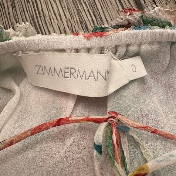 Zimmermann Silk Midi Neutral Halter Sun Dress, Like New 0 - Picture 5 of 7